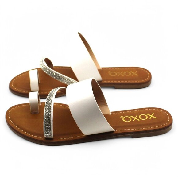 Xoxo Women S Romilia Flat Sandals - Picture 4 of 7